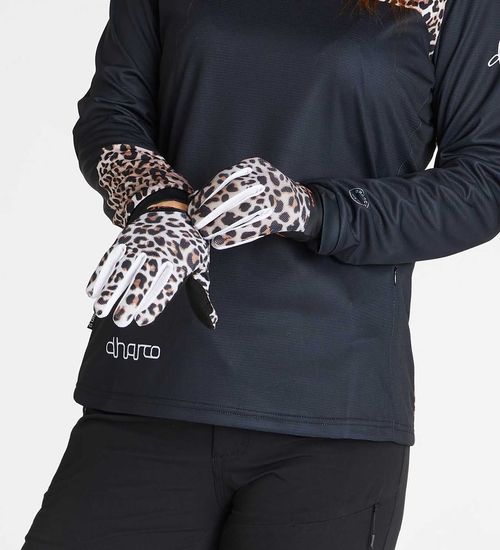 Guantes Mujer Leopard Dharco