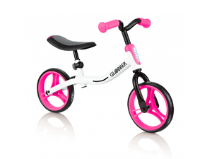 Bicicleta Go Bike White - Neon Pink Globber