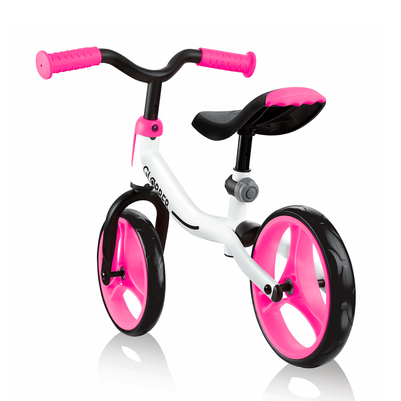 Bicicleta-Go-Bike-White---Neon-Pink-Globber
