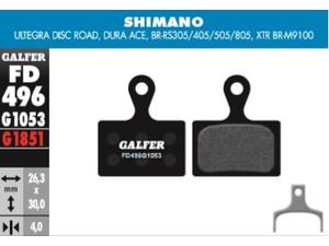 Pastillas Shimano Ultegra, Dura-Ace, RS305/405/505/805, XTR M9100 (Standard) Galfer