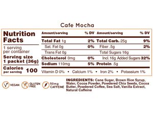 HUMA Gel Café Mocha (25mg Caffeine)